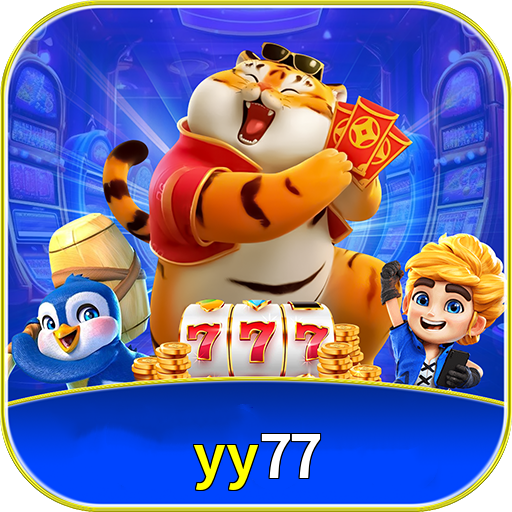 Imagem promocional da yy77 mostrando a plataforma e suas vantagens